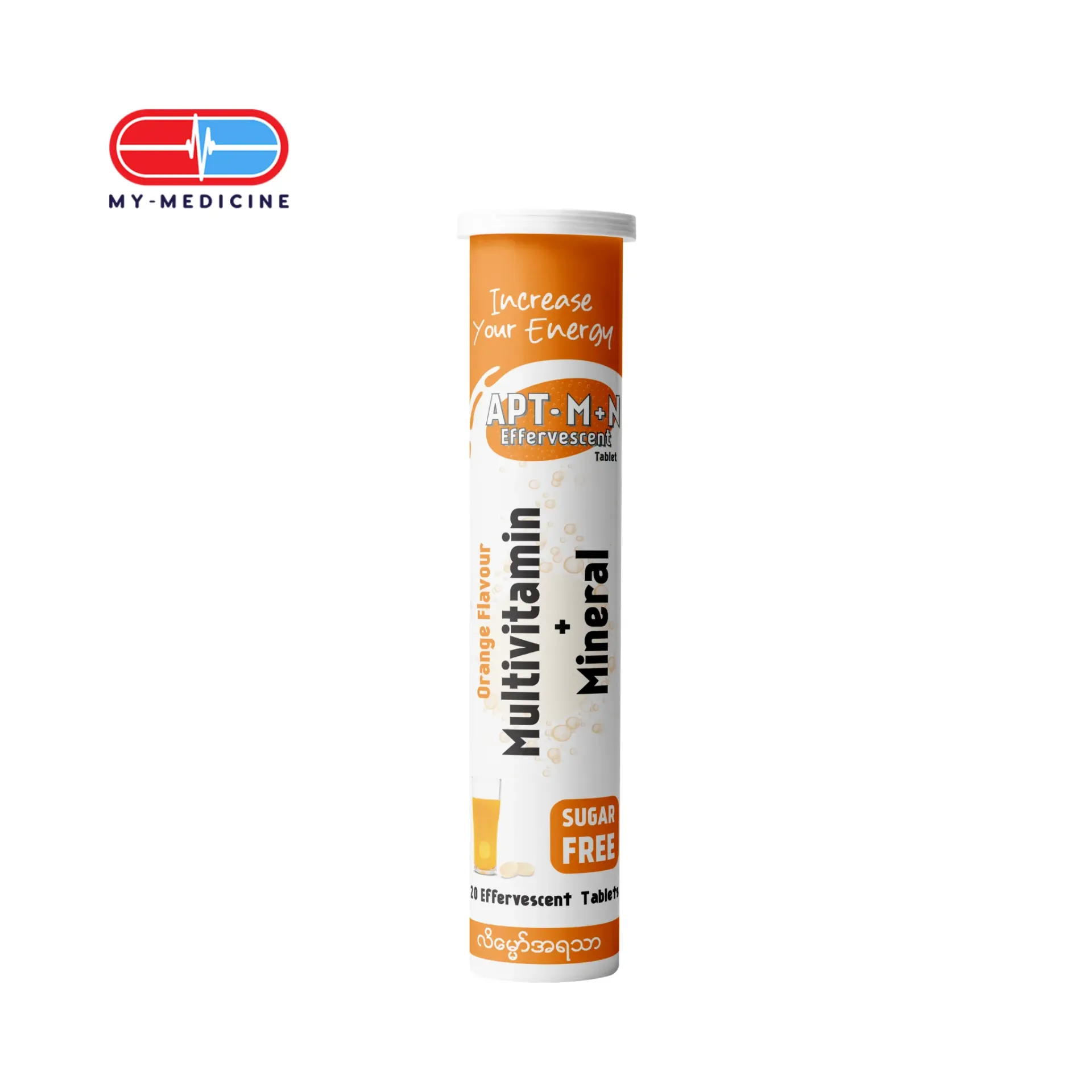 [MD131129] APT-M+N Effervescent Tablet (Orange Flavour)