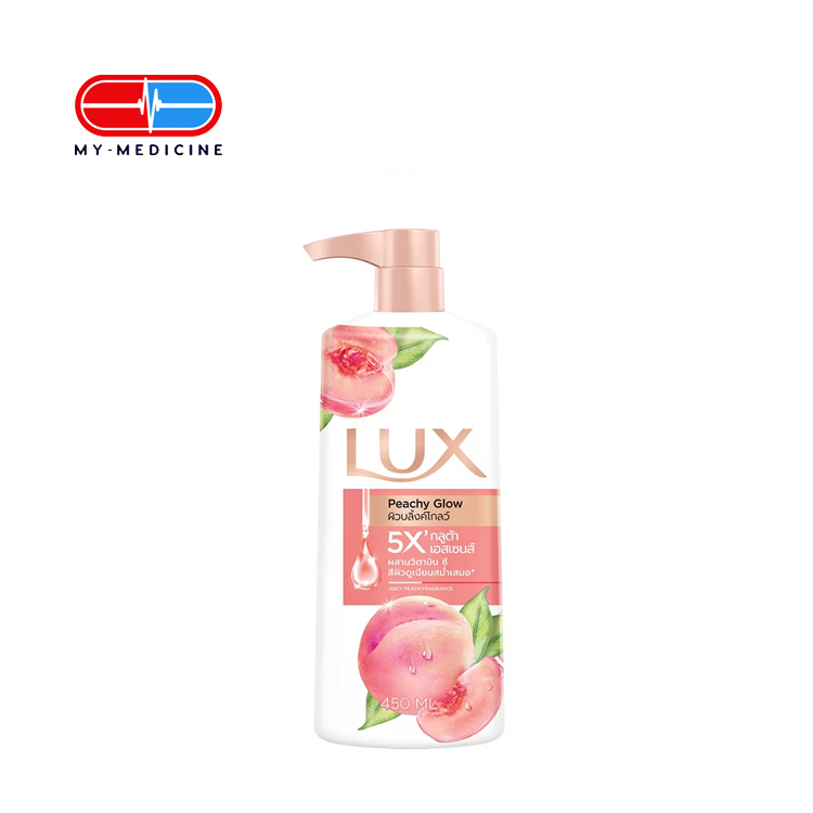 Lux Peachy Glow Body Wash 450 ml