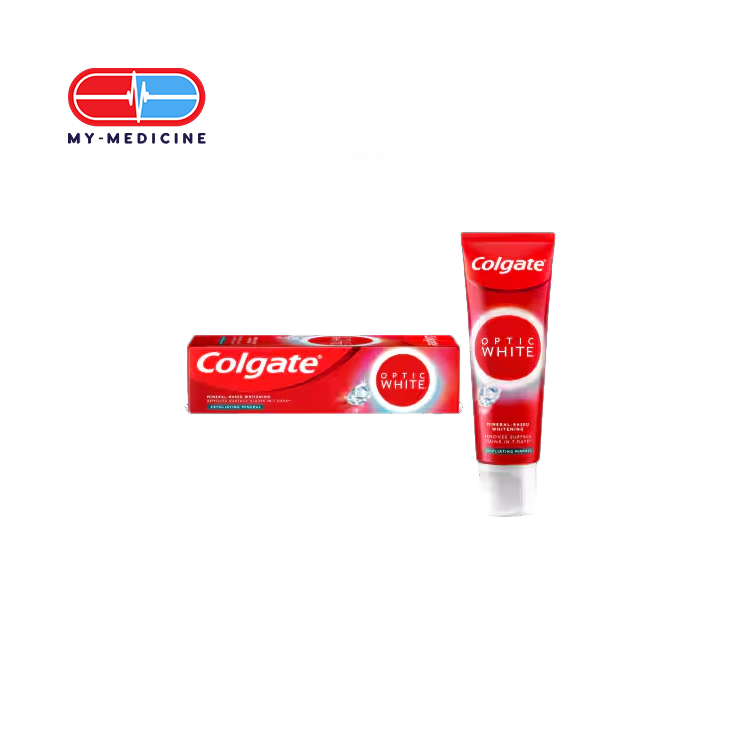 Colgate Optic White Mineral-Based Whitening Exfoliating Mineral 100g