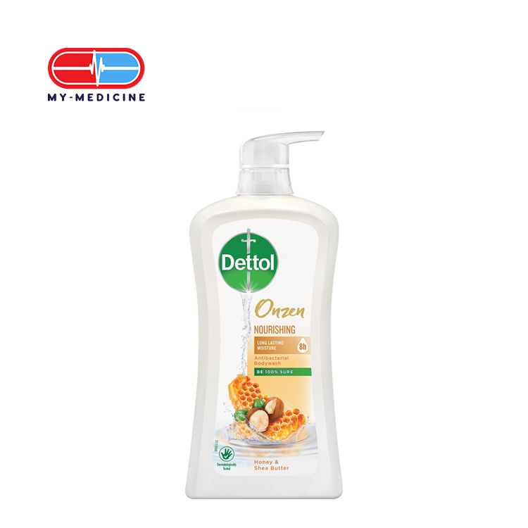 Dettol Onzen Nourishing Honey & Shea Butter Antibacterial Body Wash  450 ml