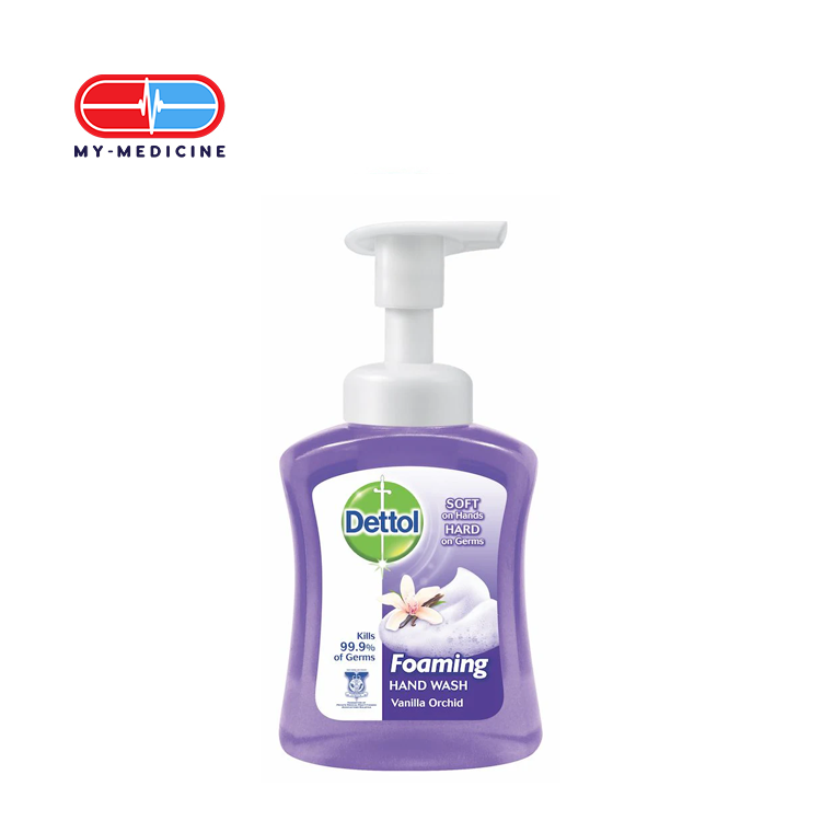 Dettol Foaming Hand Wash Vanilla Orchid (Purple) 250 ml