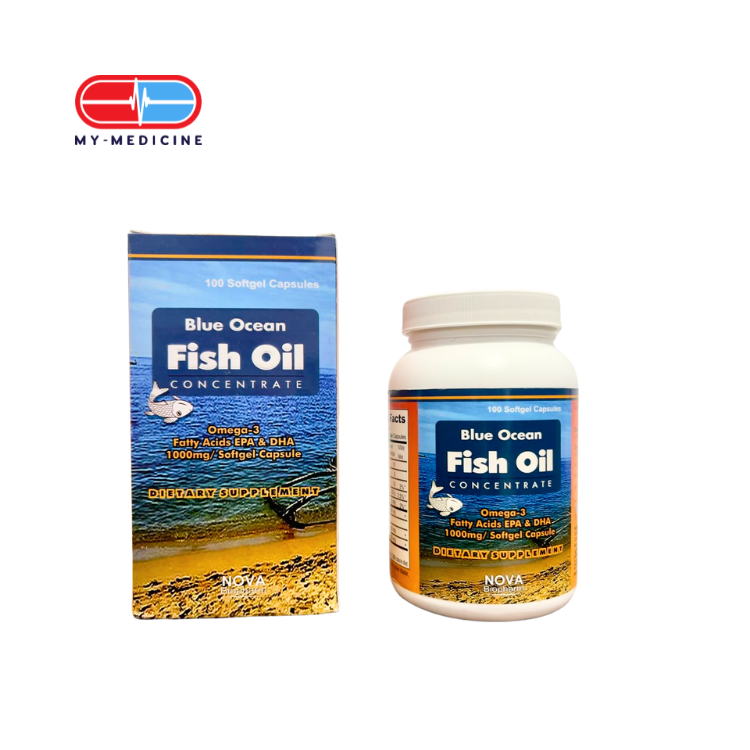Blue Ocean Fish Oil 100*s Soft Gel