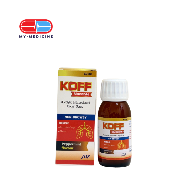 Koff Mucolytic Expectorant Cough Syrup60ml