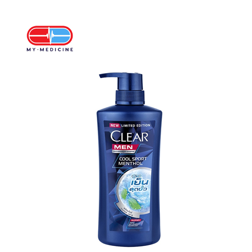 [CP050011] Clear Shampoo Men Cool Sport Menthol 370 ml