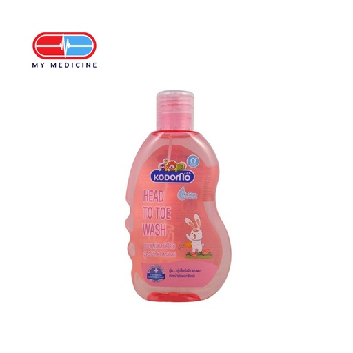 Kodomo Head to Toe Wash (Pink Hanabaki)