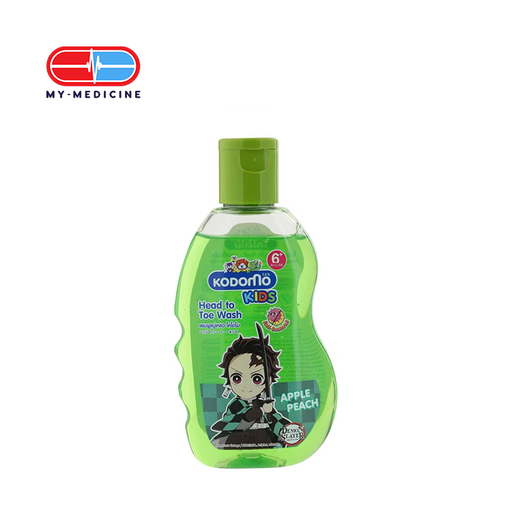 [CP040365] Kodomo Head to Toe Wash (Apple Peach)  200 ml